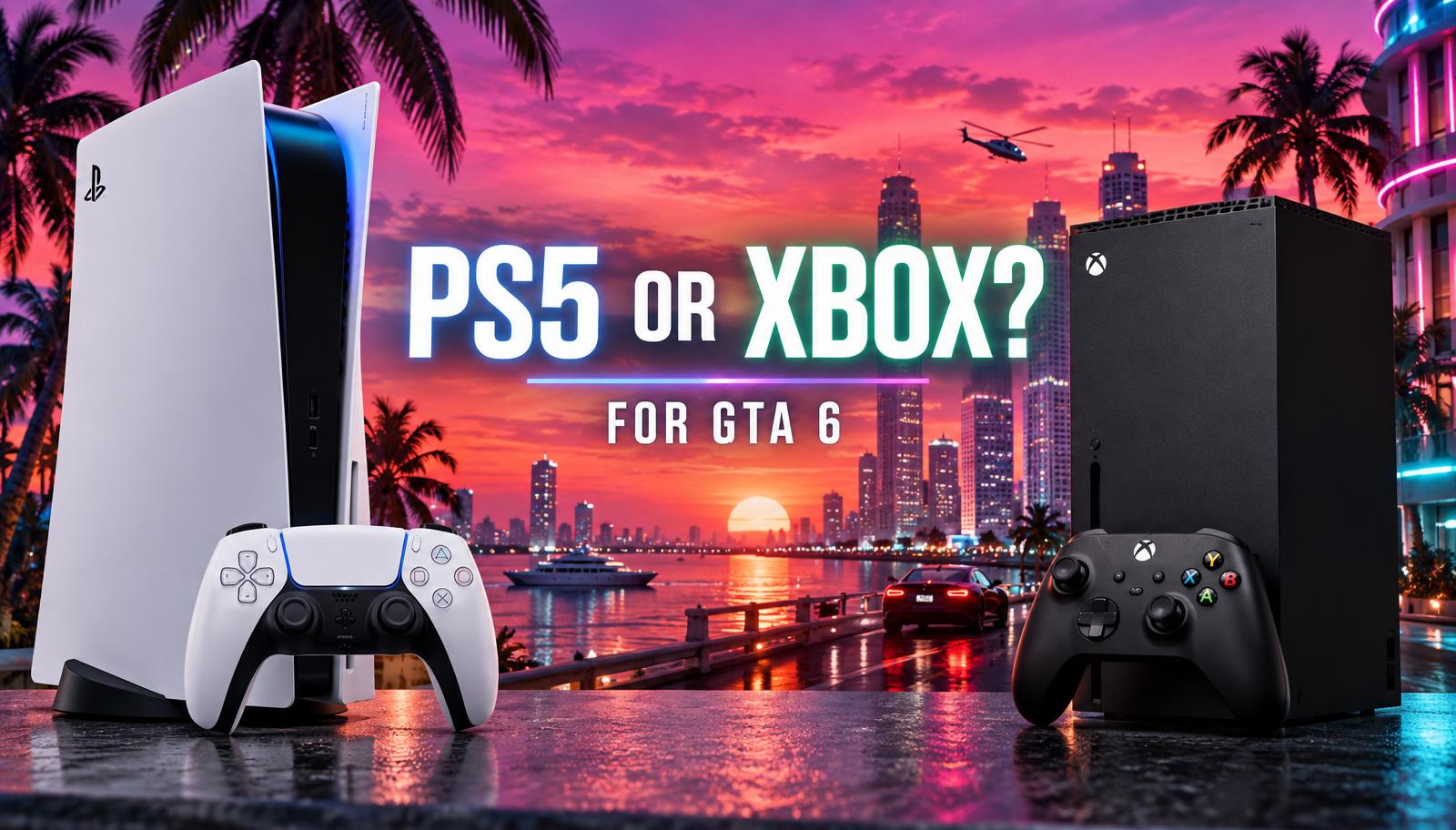 PS5 or Xbox Series X for GTA 6 comparison